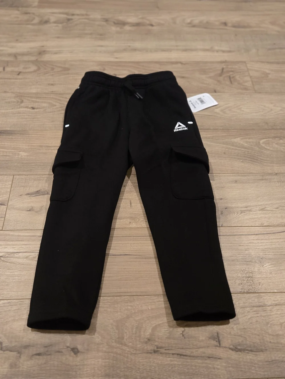 NWT Boys Reebok Unwind Cargo Jogger Pants - Size XS (4/5)